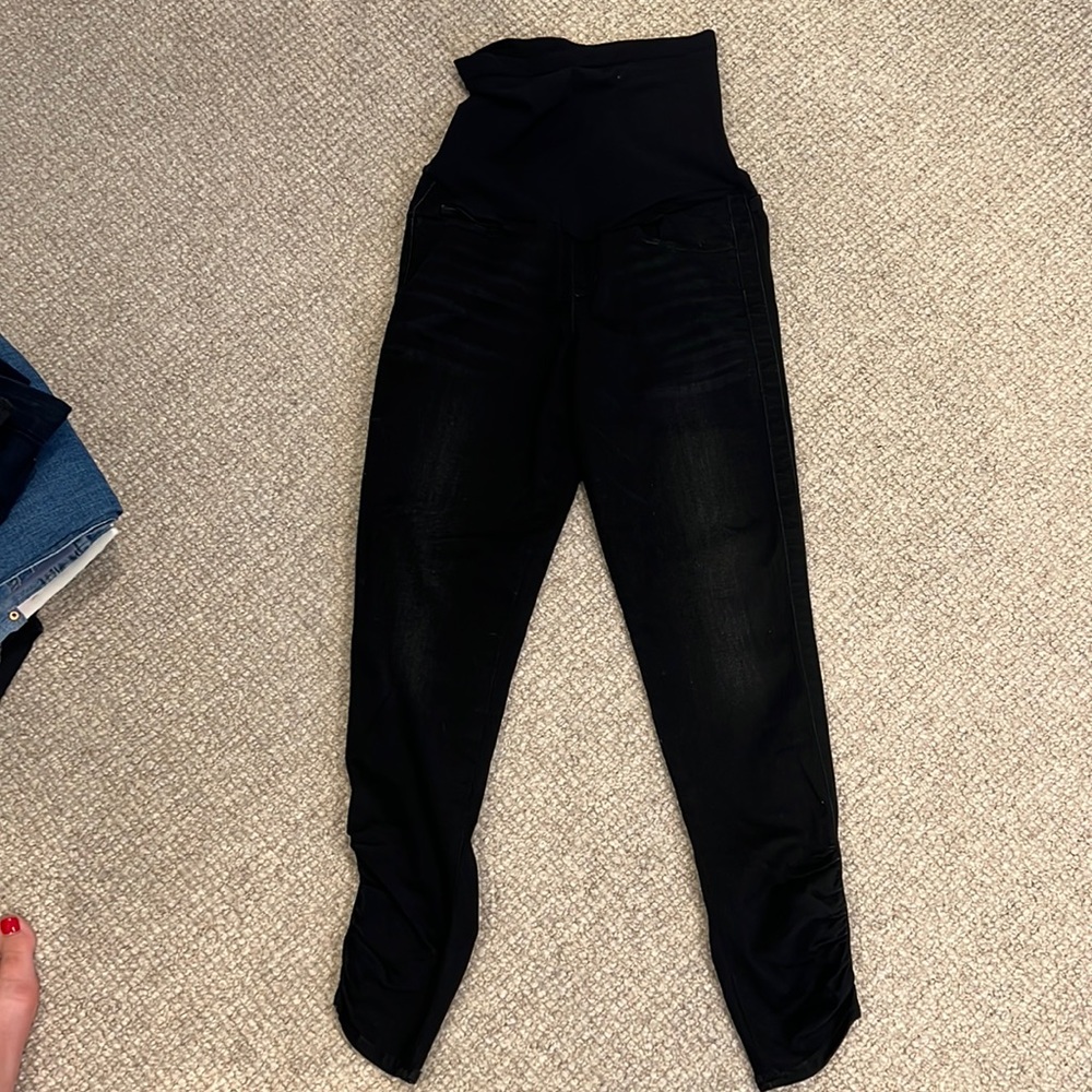 Joes Flawless the Charlie high rise skinny ankle maternity